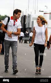 Jules Bianchi (FRA) Marussia F1 Team with girlfriend Camille Marchetti  (FRA). Italian Grand Prix, Sunday 8th September 2013. Monza Italy Stock  Photo - Alamy