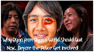 Why Ryan from Ryan's World Should Quit Now... Before the Police Get  Involved!
