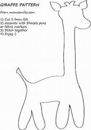 Maybe you would like to learn more about one of these? Image Result For Giraffe Pattern Template Giraffe Pattern Giraffe Coloring Pages Needle Felted Giraffe