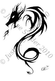 See more ideas about dragon design, dragon, stencil designs. Tribal Dragon Design By Chalupagurl13 On Deviantart Dragon Design Dragon Images Small Dragon Tattoos