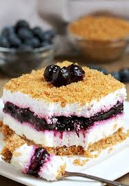 Blueberry Pie Lush Recipe In 2020 Blueberry Recipes Blueberry Desserts Delicious Desserts