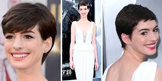 Taglio di capelli bob con frangetta. Acconciature Veloci Il Taglio Corto Di Anne Hathaway Prontocapelli