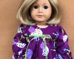 Fairy Print Flannel Nightgown for 18 Inch American Girl Dolls