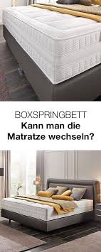 Boxspringbett Matratzen Sind Langlebiger Als Herkommliche Matratzen Man Sollte Sie Circa Alle 10 12 Jahre Wechseln Mehr Uber Die Box Boxspringbett Boxsp