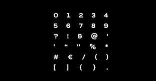 Optician Sans Is A Typeface That Completes The Eye Test