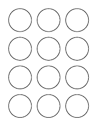 Macarons basic printable template creative juice. 2 Inch Circle Pattern Use The Printable Outline For Crafts Creating Stencils Scrapbooki Printable Circles Circle Template Templates Printable Free
