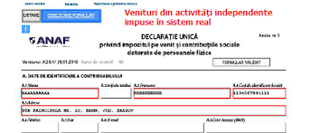 Declaratia informativa privind impozitul pe veniturile din transferul proprietatilor imobiliare din patrimoniul personal, aferente. DeclaraÈ›ia UnicÄƒ SpeÈ›Äƒ OficialÄƒ Anaf Venituri Din ActivitÄƒÈ›i Independente Impuse In Sistem Real 2019 Cabinetexpert Ro Blog Contabilitate