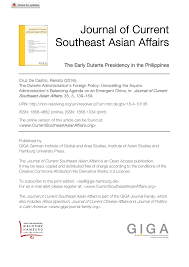 Duterte signed executive order no. Pdf The Duterte Administration S Foreign Policy Unravelling The Aquino Administration S Balancing Agenda On An Emergent China