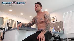 On my fours for Beefcake Evan