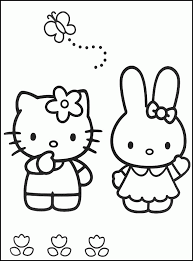 Coloring pages for teenage girl to print alphabet fairy. Coloring Online Hello Kitty Coloring Home