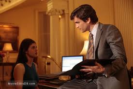 Alexandra daddario shares a magical moment with costar matt bomer as they film scenes for white collar in madison square park in nyc on early thursday morning (august… White Collar Episode 2x11 Publicity Still Of Alexandra Daddario Matt Bomer