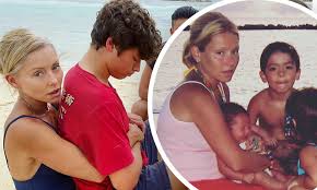 In an instagram post tuesday, ripa shared a photo from her family's 2019 christmas card, as well as images from past new year's. Kelly Ripa Recreates A Hilarious Family Picture From 2003 With Her Kids Objects May Appear Larger Daily Mail Online
