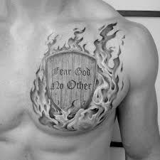 A wide array of intricate and elegant skin art await you at designpress. Unique Breastplate Chest Tattoos For Girls Elegant Arts Tattoo