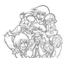 See more ideas about kingdom hearts, coloring pages, disney kingdom hearts. Printable Kingdom Hearts Coloring Pages Novocom Top