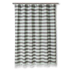 Nate Berkus Yd Stripe Shower Curtain Striped Shower Curtains Curtains Panel Curtains
