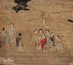 qiu ying 仇英 仇英擅人物画 尤工仕女 重视对历史题材的刻画和描绘 吸收南宋马和之及元人技法 笔力刚健 特擅临摹 粉图黄纸 落笔乱真 至于发翠豪金 综丹缕素 精丽绝逸 无愧古人 尤善于用粗细不同的笔法表现不同的对象 或圆转流畅 或顿挫劲 asian