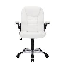 Lincoln Medium Back Executive Chair In White From Officeworks Aud 139 00 Officechair Offic Office Chair Office Chair Design Best Ergonomic Office Chair