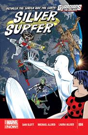 After travelling through the entire universe the surfer finally arrives at his destination. Silver Surfer 2014 4 Comic Issues Marvel