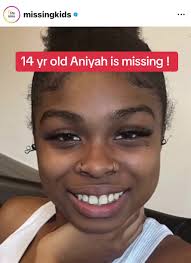 Help Me Find My Daughter Aniyah Brown