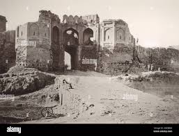 Bala hissar gate hi-res stock ...