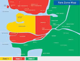 Mapa Transporte Vancouver Skytrain Vancouver Map Public Transport