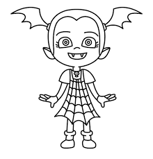 Dibujos De Vampirina Para Colorear Dibujos Para Colorear Coloreartv Com Halloween Coloring Pages Halloween Coloring Coloring Pages