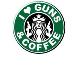 Download I Love Guns Coffee Sticker