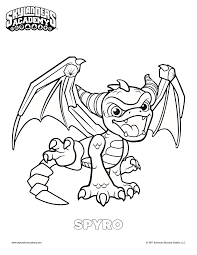 If i draw a piece that has your character in it, you are free to repost it as well. Free Skylanders Spyro Coloring Page Mama Likes This