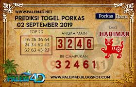 Porkas Baru 2 September 2019 Prediksi Togel Jitu Palem4d Singapura September 21 September