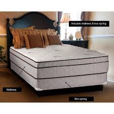 Dreamy Rest Pillow Top Euro Top Queen Size 60 X80 X10 Mattress And Box Spring Set Pillowset Mattress Sets Mattress Box Springs Mattress