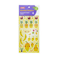 Or 4 payments of $ 1.50 with afterpay. Kadink Tropical Scented Stickers 25 Pack Officeworks