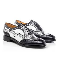 Black And White Oxfords Womens Black White Silver Italian Leather Brogue Calfskin Lining And Natural Cork Insole Heel Height 25 Womens Brogues Oxfords Women Oxford Shoes Dress Shoes Men