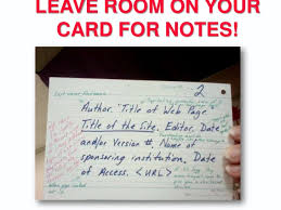 See full list on wikihow.com How To Make Mla Source Cards