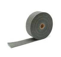 Black Glass Fiber Exhaust Wrap - 2" x 50'