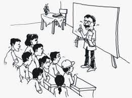 Guru belajar sekolah pendidikan buku mahasiswa kelas pengajaran studi perguruan tinggi. 99 Mewarnai Gambar Guru Mengajar Kartun Hitam Putih Cikimm Com