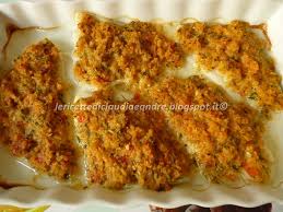 Ricoprite una teglia con carta forno e olio. Filetti Di Platessa Gratinati Al Forno