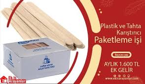 2 ortak olacağız ve ortama 1.000.000 tl bütçe var. Evde Plastik Ve Tahta Karistirici Paketleme Isi Evde Ek Is Ilanlari Ek Is Veren Firmalar