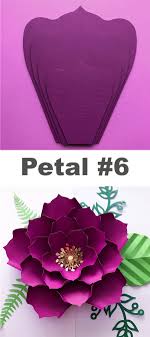 Pin On Paper Flower Tutorial
