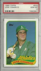 1989 donruss jose canseco baseball card, lot of 4. Auction Prices Realized Baseball Cards 1989 Topps Jose Canseco