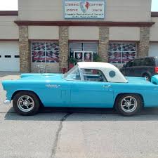 Image result for Peacock Blue 1956 Thunderbird