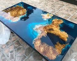 Epoxy Table Epoxy Resin Table Live Edge Table Coffe Table Etsy In 2020 Resin Table Wood Resin Table Epoxy Resin Table