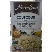 * the % daily value (dv) tells you how much a nutrient in a serving of food contributes to a daily diet. Near East Couscous Mix Roasted Garlic Olive Oil Calories Nutrition Analysis More Fooducate