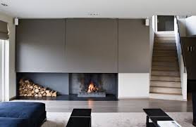 Effektvolle wohnzimmer wandgestaltung, die auch sehr funktionell ist. Wandgestaltung Kamin