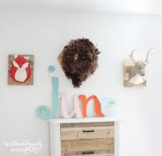 Diy Deer Head Stuffed Animal Taxidermy Pattern Tutorial Diy Animal Head Kid S Room Decor Goruntuler Ile Dekor