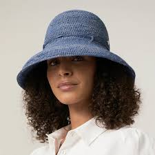 Helen Kaminski Provence 10 Hat in Sapphire