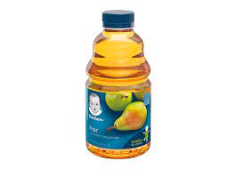 100 Unsweetened Pear Juice Gerber