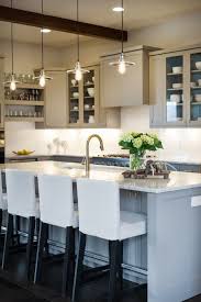 Ikea Henriksdal Bar Stools Sit At A Carrera Marble Countertop Accenting A Dove Gray Island Lit B Kitchen Decor Dark Cabinets Ikea Counter Stools Kitchen Stools