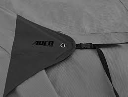 This unique cover will stand up to moderate winds and features a 3 year. Amazon Com Adco 34845 Designer Series Gray White 28 7 31 6 Dupont Tyvek Travel Trailer Cover Automotive