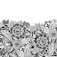 Check spelling or type a new query. Doodle Fiori E Foglie Carta Di Invito Disegno Fiori Cornice Dipinti Da Parete Quadri Intricato Colorazione Saluto Myloview It