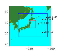 Unlike, latitudes, there is no obvious central longitude. Japan 2011 Earthquake Source And Dart Buoys Locations The Coordinates Download Scientific Diagram
